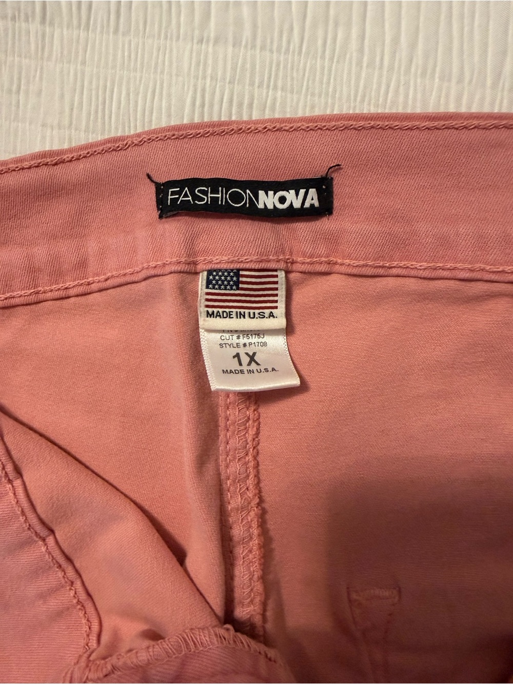 Fashion Nova Pink Boot Cut Pants